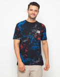 Paradigm Paint Print Men's T-Shirt With Small Logo