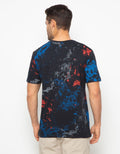 Paradigm Paint Print Men's T-Shirt With Small Logo
