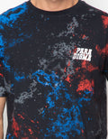 Paradigm Paint Print Men's T-Shirt With Small Logo