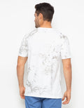 Paradigma Kaos Pria Paint Print With Small Logo