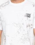 Paradigma Kaos Pria Paint Print With Small Logo