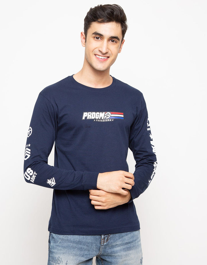 Paradigm Long Sleeve T-shirt Print Brand