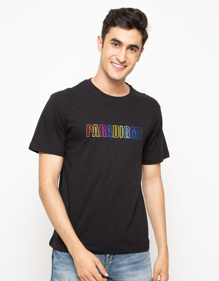 Colorful Brand Printed T-shirt Paradigm