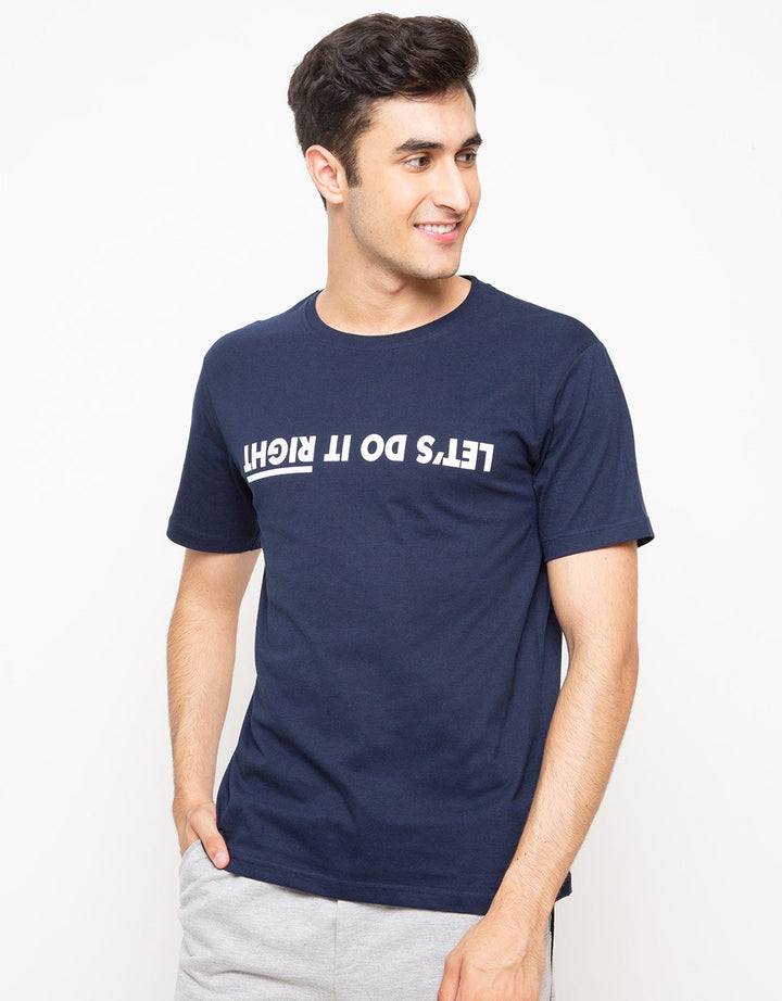 Let's Do It Right Printed T-shirt Paradigm