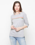 3/4 STRIPES RAINBOW