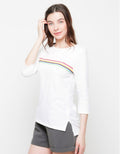 3/4 STRIPES RAINBOW