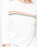 3/4 STRIPES RAINBOW