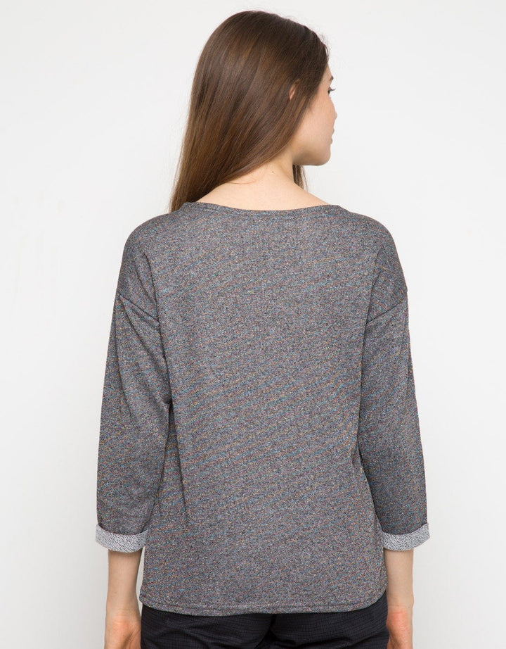 LS DROPSLEEVED GLITT