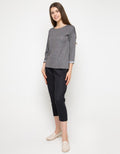 LS DROPSLEEVED GLITT