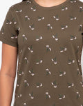 Phenomenal T Shirt Lengan Pendek Print Flower