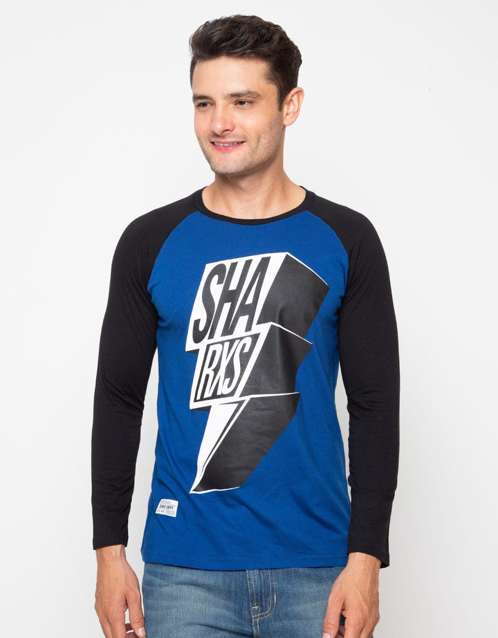 Sharks T-shirt Print Typo Series