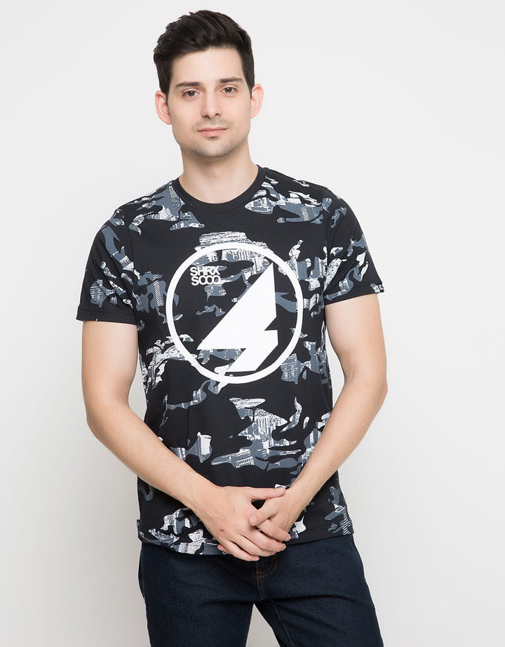 Sharks Youth Logo Pattern T-shirt SGB103544900