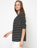 3/4 TOP KNIT LMN PR