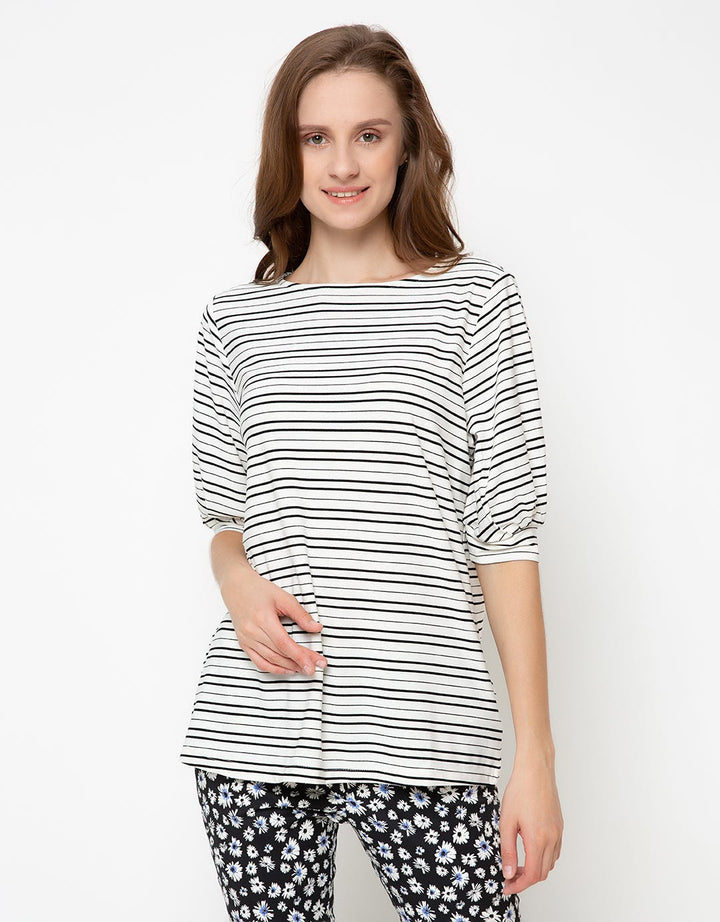 3/4 TOP KNIT LMN PR