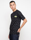 Star Wars T-Shirt Plane Neon