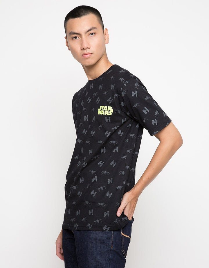 Star Wars T-Shirt Plane Neon