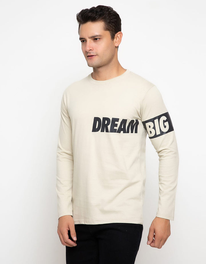 T Zone Kaos Lengan Panjang Print Dream Big