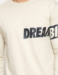 T Zone Kaos Lengan Panjang Print Dream Big