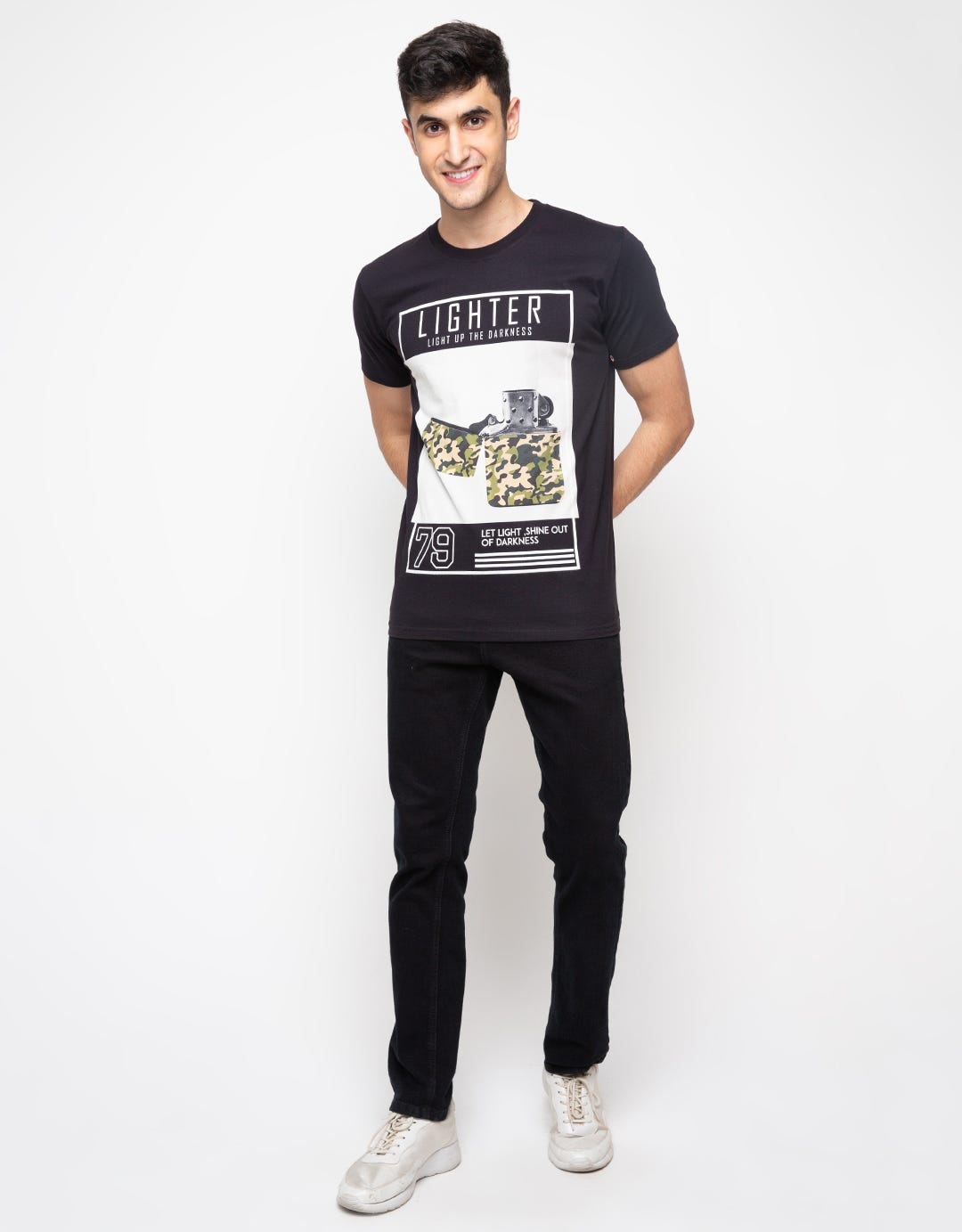 PHOTOPRINT T-SHIRT L