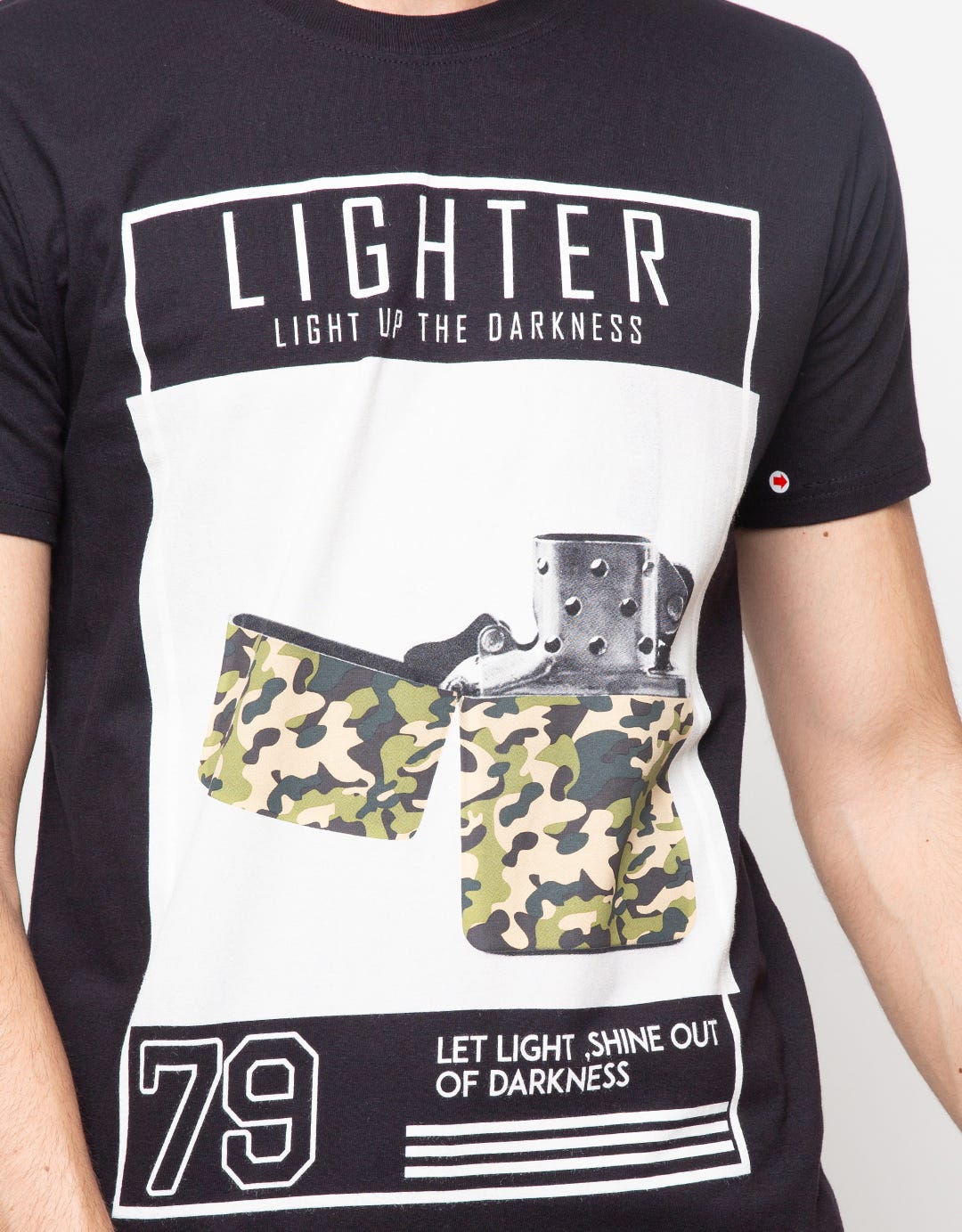 PHOTOPRINT T-SHIRT L