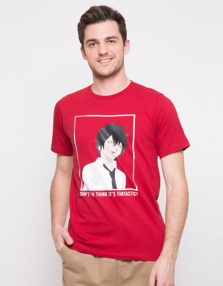 ANIME PRINT TSHIRT S