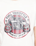 T Zone Print Motor Series Full Throttle Men's T-Shirt