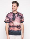 T Zone Kaos Print Technic Sublim Sky