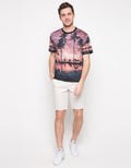 T Zone Kaos Print Technic Sublim Sky