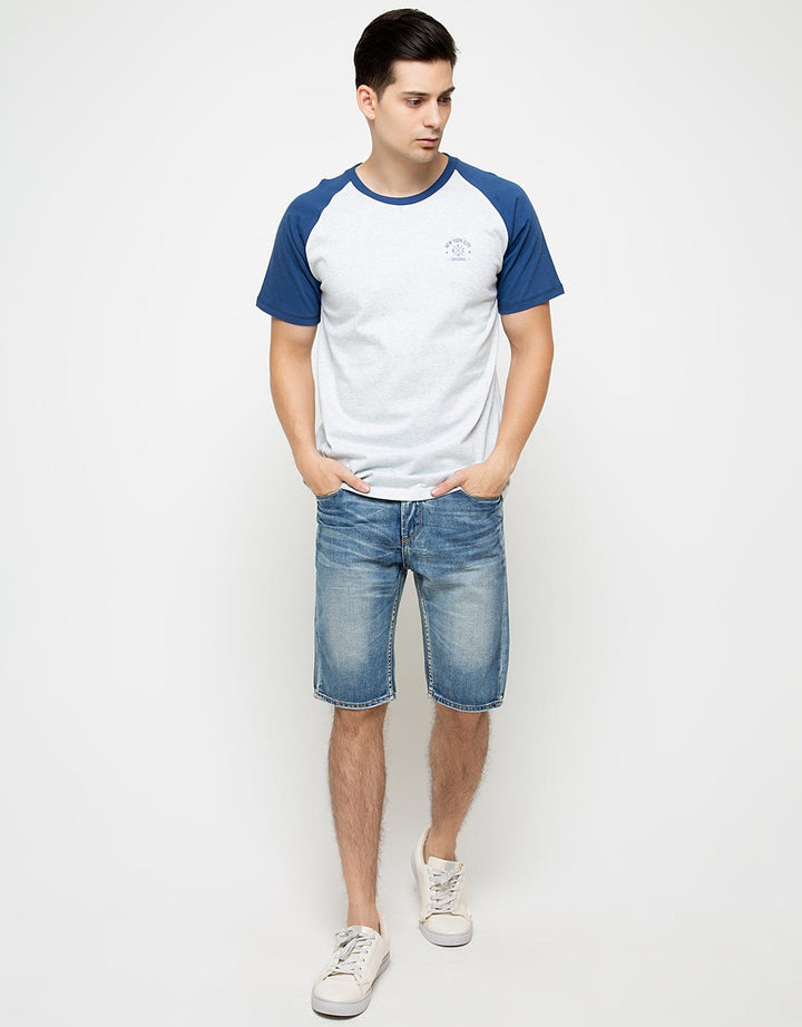 KI RAGLAN BASIC SHOR