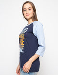 T Zone Long Sleeve Raglan Cartoon T-Shirt