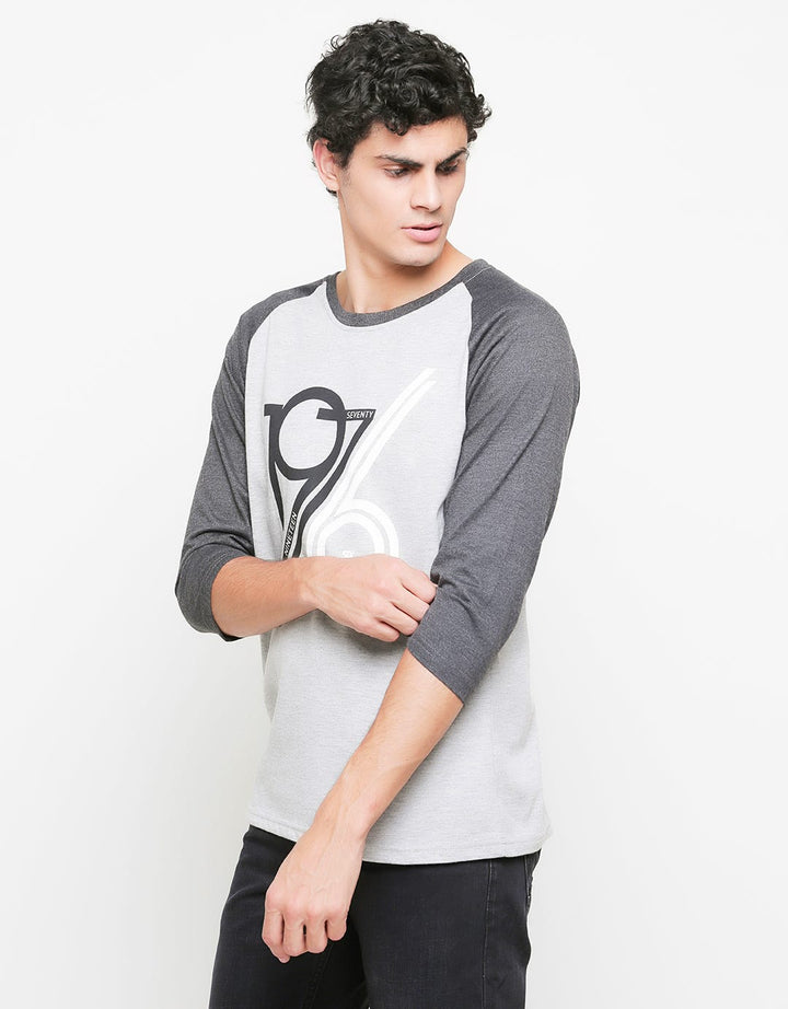 RAGLAN 3/4 TSHIRT NU