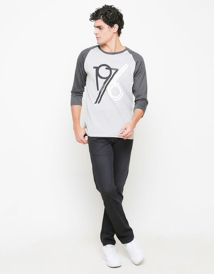 RAGLAN 3/4 TSHIRT NU