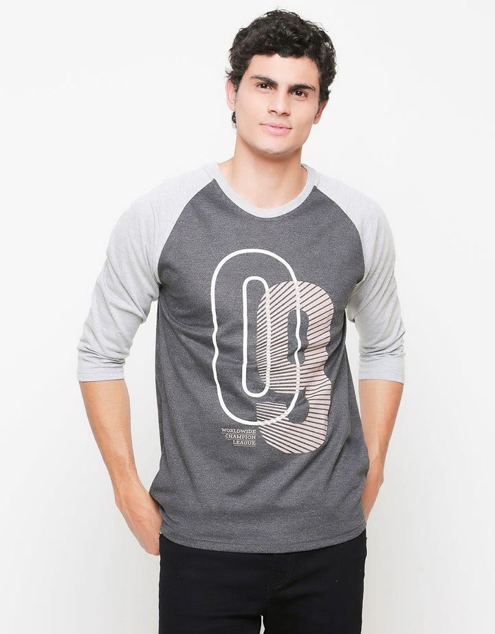 RAGLAN 3/4 TSHIRT NU