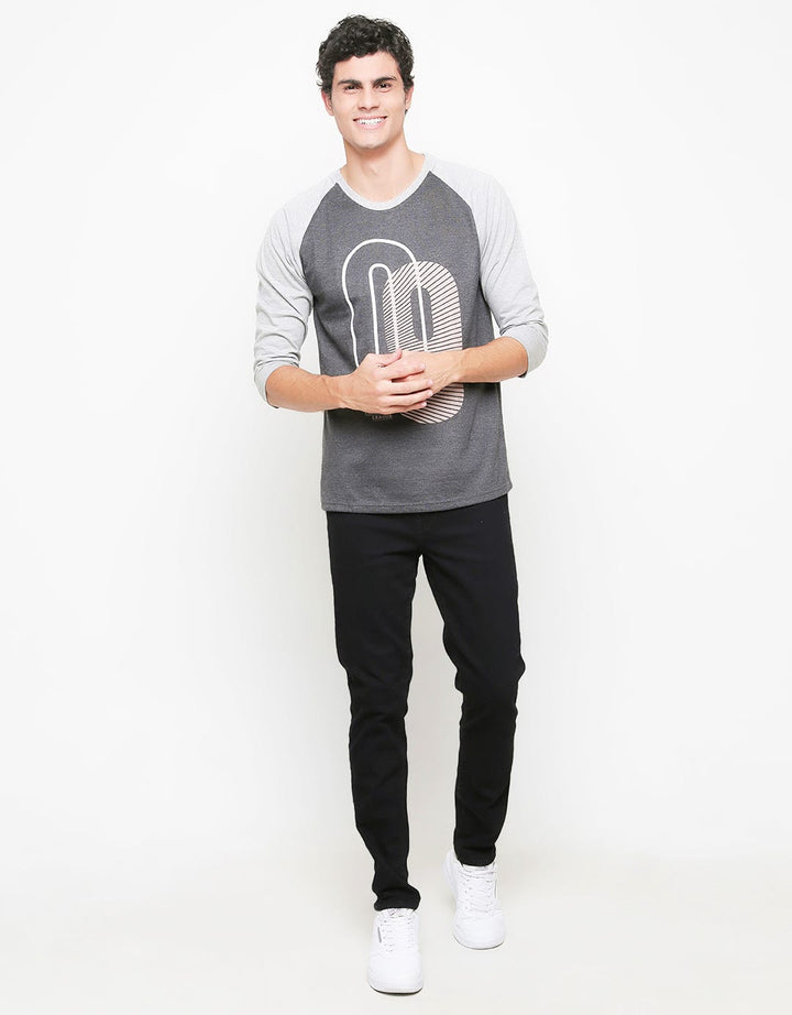 RAGLAN 3/4 TSHIRT NU
