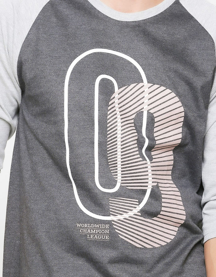 RAGLAN 3/4 TSHIRT NU