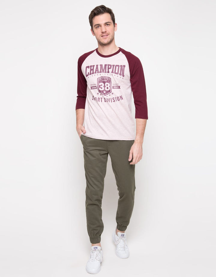 RAGLAN 3/4 PRINT CHA