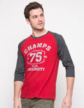 RAGLAN  3/4 PRINT CH