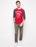 RAGLAN  3/4 PRINT CH