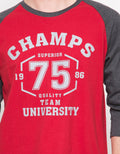 RAGLAN  3/4 PRINT CH