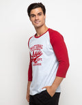 RAGLAN 3/4 FLOCKING
