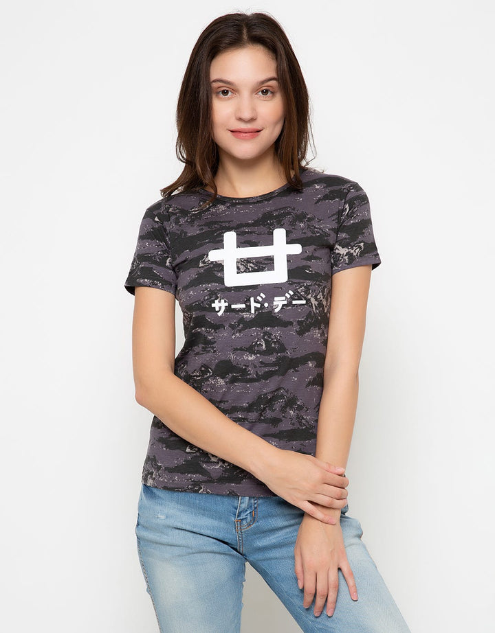 Third Day Co T-shirt Print Camouflage