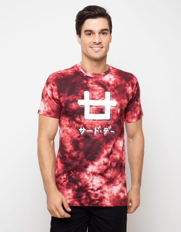 Third Day Co T-shirt Shadow Washed Detail Print