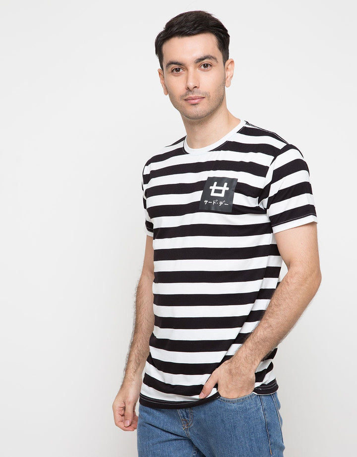 Third Day Co T-shirt Print Stripes