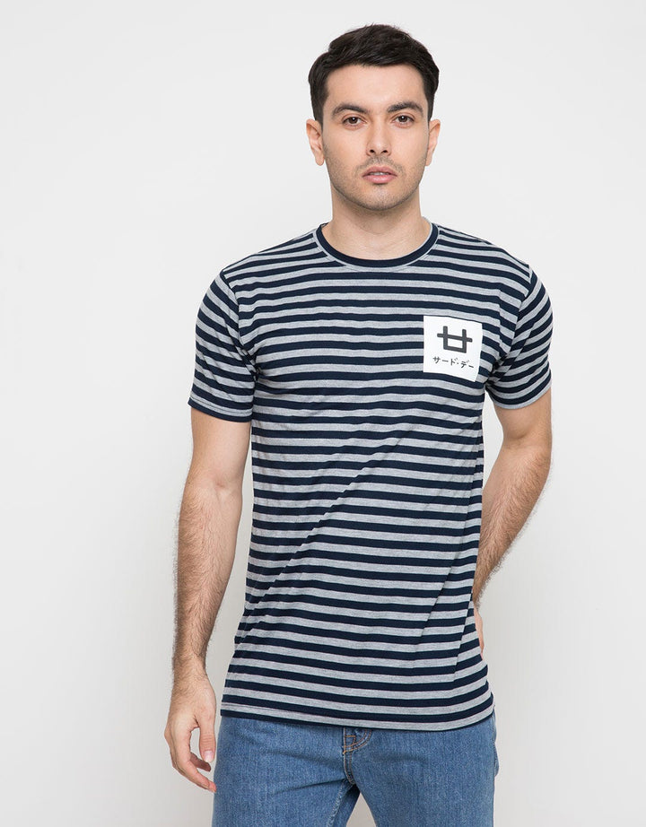 Third Day Co T-shirt Print Stripes
