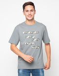 T Zone Military Dicipline Kaos Casual Pria