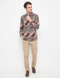 Platini Cotton Print Abstract Motif