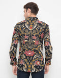 Platini Cotton abstract motif print