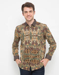 Platini katun Print motif abstrak