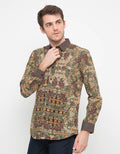 Platini katun Print motif abstrak