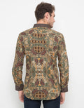 Platini katun Print motif abstrak